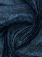 Embroidered Chanderi Unstitched Suit With Pant & Dupatta