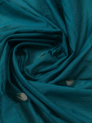 Neck Embroidered Cotton Blend Unstitched Suit With Dupatta