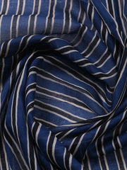 Embroidered Cotton Blend Unstitched Suit With Pant & Dupatta