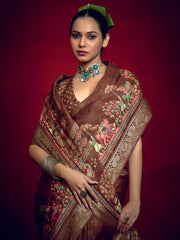 Printed Art Silk Saree