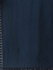 Cutdana Embroidery Organza Saree