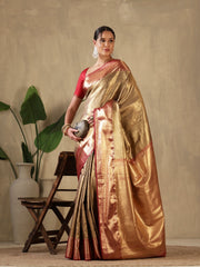 Woven Design Art Silk Saree