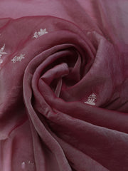 Embroidered Tissue Unstitched Suit With Dupatta