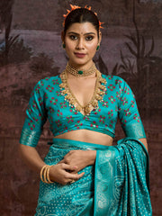 Bandhani Printed Art Silk Saree