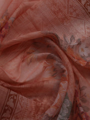 Neck Embroidered Cotton Blend Unstitched Suit With Dupatta