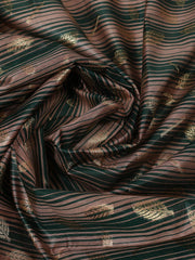 Woven Design Chanderi Unstitched Suit With Pant & Dupatta