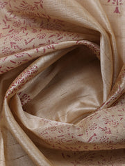 Printed Cotton Blend Ustitched Suit With Pant & Dupatta