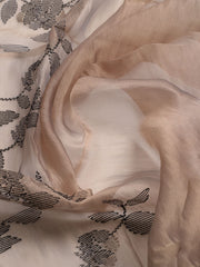 Embroidered Tissue Unstitched Suit With Dupatta