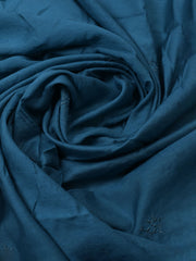 Embroidered Cotton Blend Unstitched Kurta With Pant & Dupatta