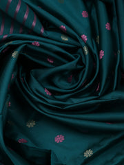 Woven Chanderi Unstitched Suit With Dupatta