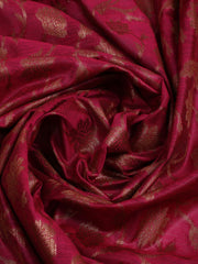 Neck Embroidered Cotton Blend Unstitched Suit With Dupatta