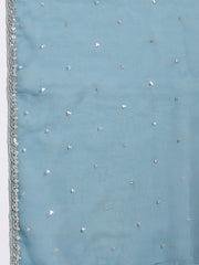 Sequence Embroidery Tissue Saree