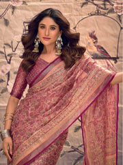 Printed Art Silk Saree