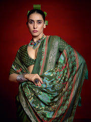 Printed Art Silk Saree