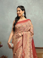 Printed Art Silk Saree