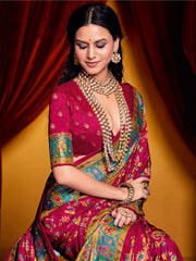 Digital Printed Art Crepe Saree