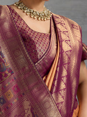 Woven Design Art Silk Saree