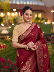 Woven Design Dola Silk Saree