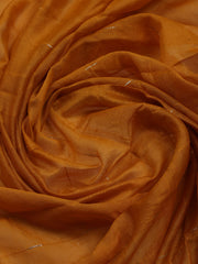 Neck Embroidered Chanderi Unstitched Suit With Dupatta