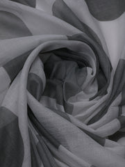 Printed Cotton Blend Unstitched Suit With Dupatta