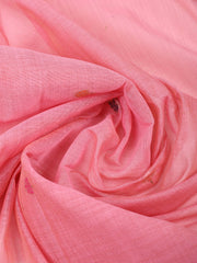 Embroidered Chanderi Unstitched Suit With Pant & Dupatta