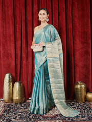 Zaari Border Art Silk Saree