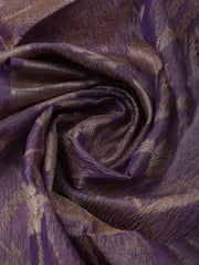 Embroidered Tissue Unstitched Kurta With Pant & Dupatta