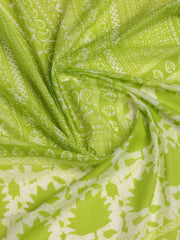 Printed Cotton Blend Unstitched Suit With Dupatta