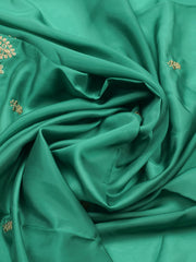 Woven Design Chanderi Unstitched Suit With Pant & Dupatta