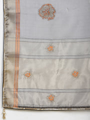 Woven Border Tissue Saree