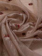 Printed Tissue Unstitched Suit With Dupatta