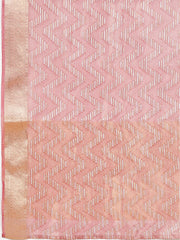 Zari Jaal Georgette Woven Saree