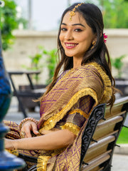 Woven Design Art Silk Saree