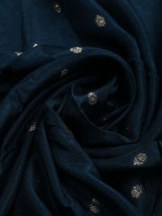 Woven Design Chanderi Unstitched Suit With Dupatta