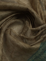 Embroidered Tissue Unstitched Kurta With Pant & Dupatta