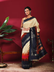Digital Print Art Silk Saree