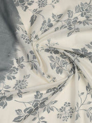 Printed Cotton Blend Unstitched Suit With Dupatta