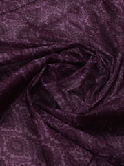 Printed Cotton Blend Unstitched Suit With Dupatta