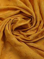 Embroidered Chanderi Unstitched Suit With Dupatta