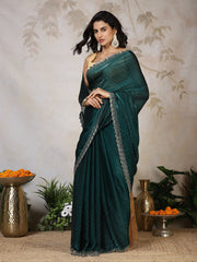 Stone Work Tissue Saree