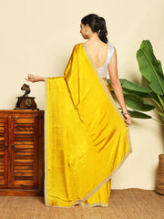 Stone Work Chinnon Saree