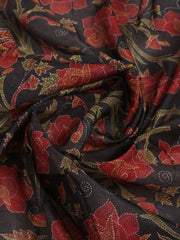 Embroidered Tussar Unstitched Suit With Dupatta