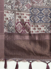 Digital Printed Cotton Saree