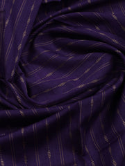 Patch Neck Art Silk Unstitched Suit With Dupatta