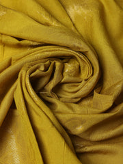 Embroidered Chanderi Unstitched Suit With Pant & Dupatta