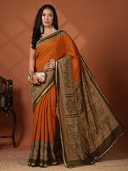 Printed Art Silk Saree