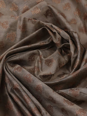 Woven Chanderi Unstitched Suit With Dupatta