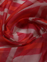 Embroidered Chanderi Unstitched Suit With Dupatta