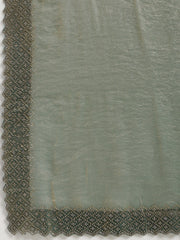 Cutdana Embroidered Tissue Saree