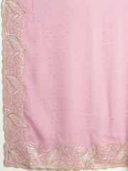 Sequence Work Georgette Saree